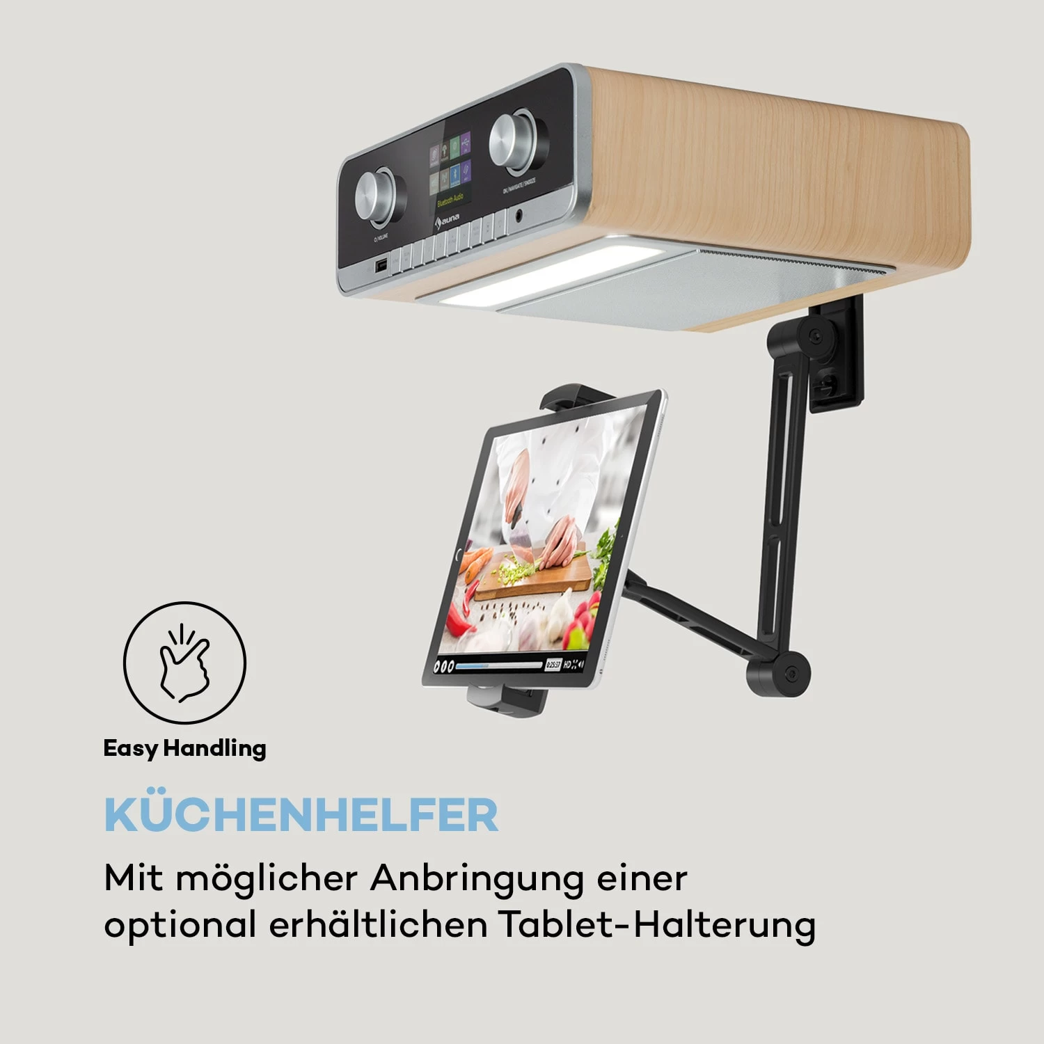 Connect Soundchef MKII Küchenunterbauradio Internet/DAB+/UKW Stereo 2 Connect Soundchef MKII Küchenunterbauradio Internet/DAB+/UKW Stereo – Bild 2