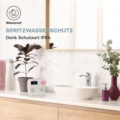 Splash Duschradio BT DAB+/UKW IPX4 USB-Port Kopfhöreranschluss USB-C Akku -Küchengeräte Verkäufe 10037796 de 0004 logo