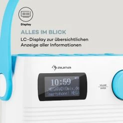 Splash Duschradio BT DAB+/UKW IPX4 USB-Port Kopfhöreranschluss USB-C Akku 14 Splash Duschradio BT DAB+/UKW IPX4 USB-Port Kopfhöreranschluss USB-C Akku -Küchengeräte Verkäufe 10037797 de 0005 logo