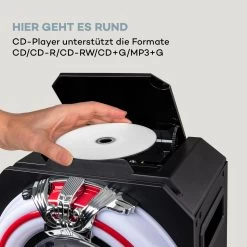 Arizona Sing Jukebox BT USB MP3 CD-Player Kabelmikrofon -Küchengeräte Verkäufe 10037817 de 0005 logo