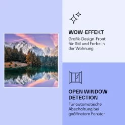 Wonderwall Air Art Smart Infrarotheizung See 60x60cm 350W -Küchengeräte Verkäufe 10037818 de 0006 logo