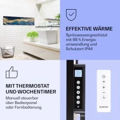 Wonderwall Air Art Smart Infrarotheizung Blauer Marmor 120x30cm 350W 11 Wonderwall Air Art Smart Infrarotheizung Blauer Marmor 120x30cm 350W -Küchengeräte Verkäufe 10037849 de 0004 logo