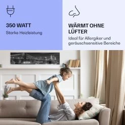 Wonderwall Air Art Smart Infrarotheizung Brücke 120x30cm 350W -Küchengeräte Verkäufe 10037854 de 0005 logo