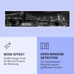 Wonderwall Air Art Smart Infrarotheizung Brücke 120x30cm 350W -Küchengeräte Verkäufe 10037854 de 0006 logo