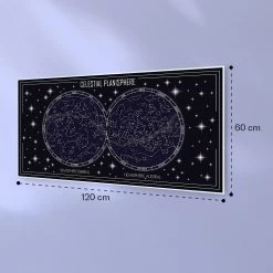 Wonderwall Air Art Smart Infrarotheizung Himmelskarte 120x60cm 700W -Küchengeräte Verkäufe 10037892 yy 0007 logo