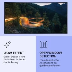 Wonderwall Air Art Smart Infrarotheizung Bergstraße 120x60cm 700W -Küchengeräte Verkäufe 10037901 de 0006 logo