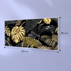 Wonderwall Air Art Smart Infrarotheizung Schwarzes Blatt 120x60cm 700W -Küchengeräte Verkäufe 10037922 yy 0007 logo