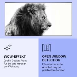 Wonderwall Air Art Smart Infrarotheizung Löwe 60x120cm 700W -Küchengeräte Verkäufe 10037925 de 0006 logo