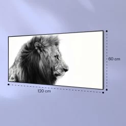 Wonderwall Air Art Smart Infrarotheizung Löwe 60x120cm 700W -Küchengeräte Verkäufe 10037925 yy 0007 logo