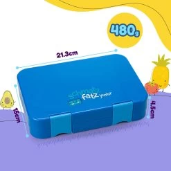 Schmatzfatz Junior Lunchbox 6 Fächer 21,3 X 15 X 4,5 Cm (BxHxT) -Küchengeräte Verkäufe 10037940 de 0008 usp