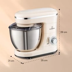 Bella Mini Rührmaschine 1200 W 6 Stufen 4 Liter Edelstahl Pulsfunktion -Küchengeräte Verkäufe 10037981 yy 0006 logo
