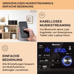 MC-40 DAB Stereoanlage UKW/DAB+ Bluetooth CD Kassette USB Fernbedienung 10 MC-40 DAB Stereoanlage UKW/DAB+ Bluetooth CD Kassette USB Fernbedienung -Küchengeräte Verkäufe 10038000 de 0004 usp