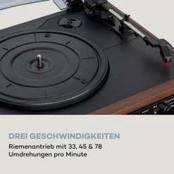 Oakland DAB Retro-Stereoanlage DAB+/FM BT-Funktion Vinyl CD Kassette -Küchengeräte Verkäufe 10038004 de 0003 logo