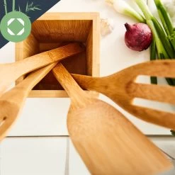 Kochlöffelset Mit Aufbewahrungsbox 6er Set Nachhaltig Leicht Bambus 11 Kochlöffelset Mit Aufbewahrungsbox 6er Set Nachhaltig Leicht Bambus -Küchengeräte Verkäufe 10038026 yy 0005 logo