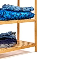 Regal Mehrzweckregal 5 Etagen 60x117,5x35cm (BxHxT) Bambus -Küchengeräte Verkäufe 10038074 yy 0005 logo