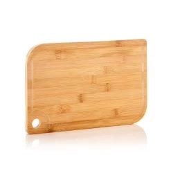 Batvik Bambus-Schneidebrett 28x1,5x18,5 Cm Messerschonend Saftrille