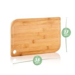 Batvik Bambus-Schneidebrett 38x1,5x27 Cm Messerschonend Saftrille -Küchengeräte Verkäufe 10038167 yy 0007 logo