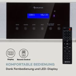 AMP-4000 DAB Hifi-Stereo-Verstärker DAB+-Radio USB Fernbedienung LED-Display -Küchengeräte Verkäufe 10038330 de 0005 logo