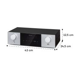 AMP-4000 DAB Hifi-Stereo-Verstärker DAB+-Radio USB Fernbedienung LED-Display -Küchengeräte Verkäufe 10038330 yy 0007 logo