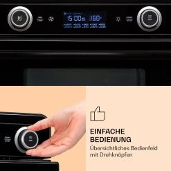 AeroVital Jumbo 3-in-1 Heißluftfritteuse Toaster Dörrautomat 1550 W 18 Liter -Küchengeräte Verkäufe 10038339 de 0003 logo