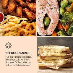 AeroVital Jumbo 3-in-1 Heißluftfritteuse Toaster Dörrautomat 1550 W 18 Liter -Küchengeräte Verkäufe 10038339 de 0005 logo