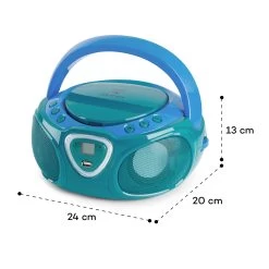 Roadie CD Boombox UKW-Radio Lichtshow CD-Player Bluetooth 5.0 15 Roadie CD Boombox UKW-Radio Lichtshow CD-Player Bluetooth 5.0 -Küchengeräte Verkäufe 10038356 yy 0008 logo