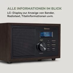 Ambient DAB+/FM Radio BT 5.0 AUX-In LC-Display Wecker Eieruhr 11 Ambient DAB+/FM Radio BT 5.0 AUX-In LC-Display Wecker Eieruhr -Küchengeräte Verkäufe 10038361 de 0005 logo