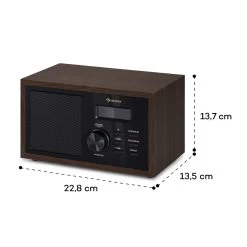 Ambient DAB+/FM Radio BT 5.0 AUX-In LC-Display Wecker Eieruhr 13 Ambient DAB+/FM Radio BT 5.0 AUX-In LC-Display Wecker Eieruhr -Küchengeräte Verkäufe 10038361 yy 0007 logo