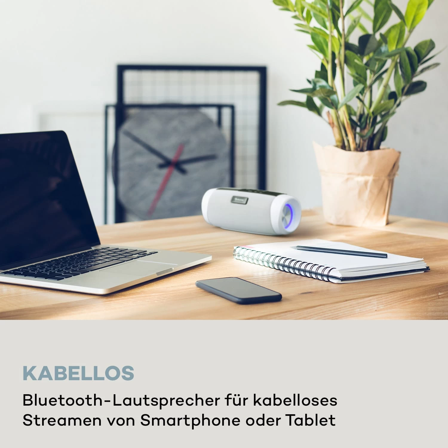 Blaster DAB Radio Tragbarer Bluetooth-Lautsprecher DAB/DAB+/FM Akku LCD 3 Blaster DAB Radio Tragbarer Bluetooth-Lautsprecher DAB/DAB+/FM Akku LCD – Bild 3