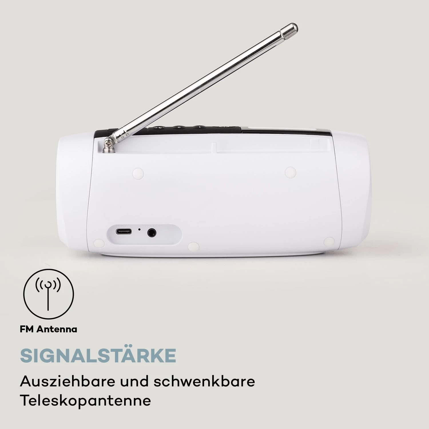 Blaster DAB Radio Tragbarer Bluetooth-Lautsprecher DAB/DAB+/FM Akku LCD 4 Blaster DAB Radio Tragbarer Bluetooth-Lautsprecher DAB/DAB+/FM Akku LCD – Bild 4