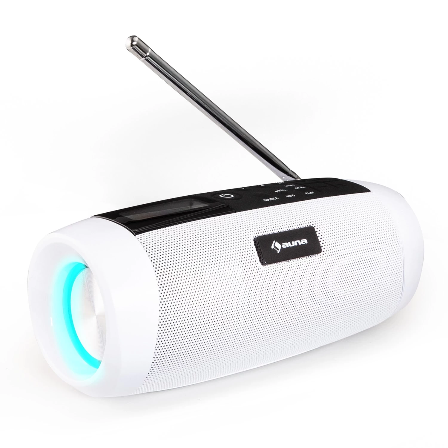 Blaster DAB Radio Tragbarer Bluetooth-Lautsprecher DAB/DAB+/FM Akku LCD 1 Blaster DAB Radio Tragbarer Bluetooth-Lautsprecher DAB/DAB+/FM Akku LCD