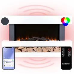 Studio Light & Fire 3 Smart Kamin 1000/2000W MDF WiFi-Steuerung