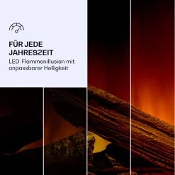 Studio Light & Fire 1 Smart Kamin 1000/2000W MDF WiFi-Steuerung -Küchengeräte Verkäufe 10038386 de 0006 logo