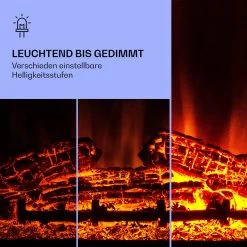 Frosty Peak Elektrischer Kamin 1800 W 10 Bis 30 °C Fernbedienung 11 Frosty Peak Elektrischer Kamin 1800 W 10 Bis 30 °C Fernbedienung -Küchengeräte Verkäufe 10038397 de 0005 logo