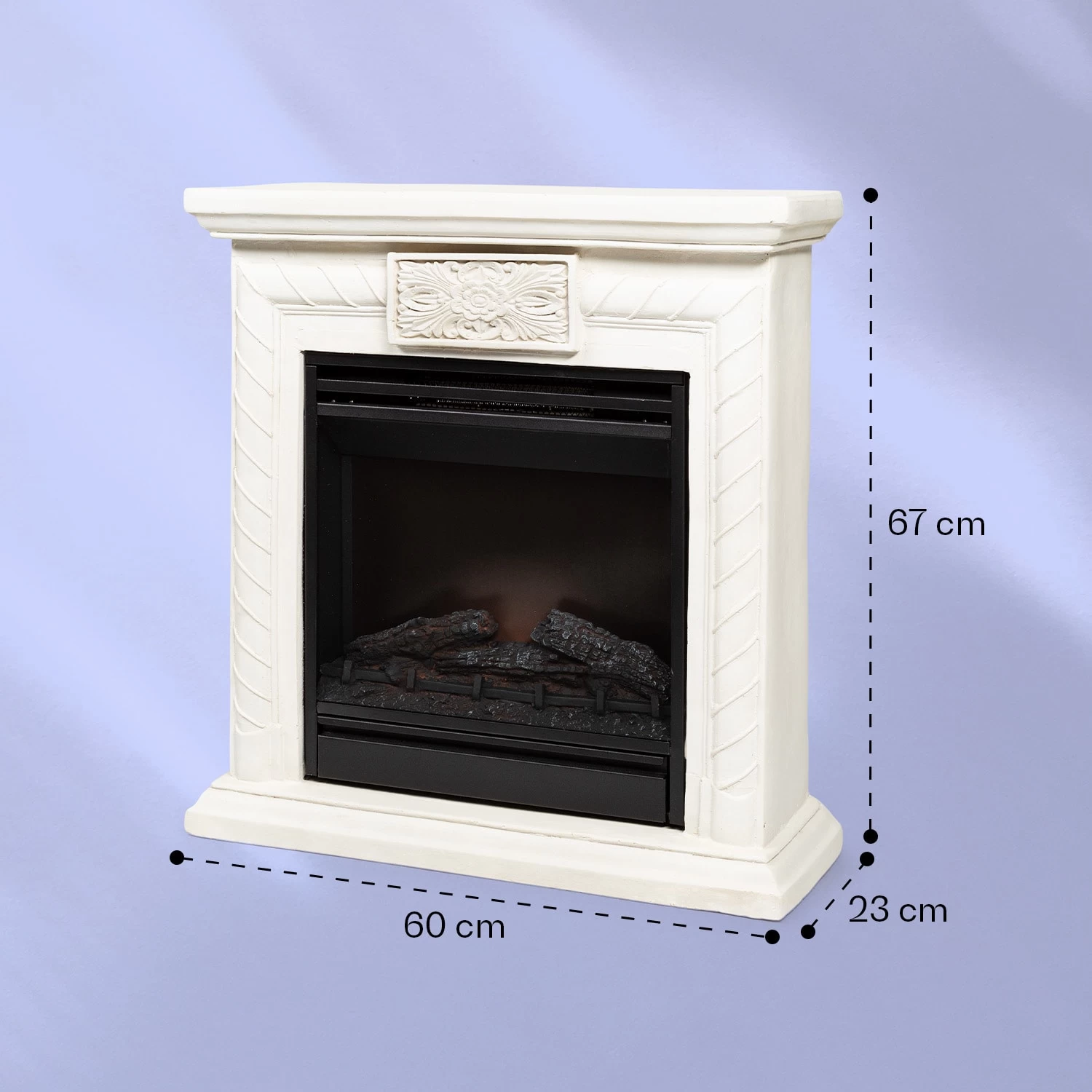 Frosty Peak Elektrischer Kamin 1800 W 10 Bis 30 °C Fernbedienung 7 Frosty Peak Elektrischer Kamin 1800 W 10 Bis 30 °C Fernbedienung – Bild 7