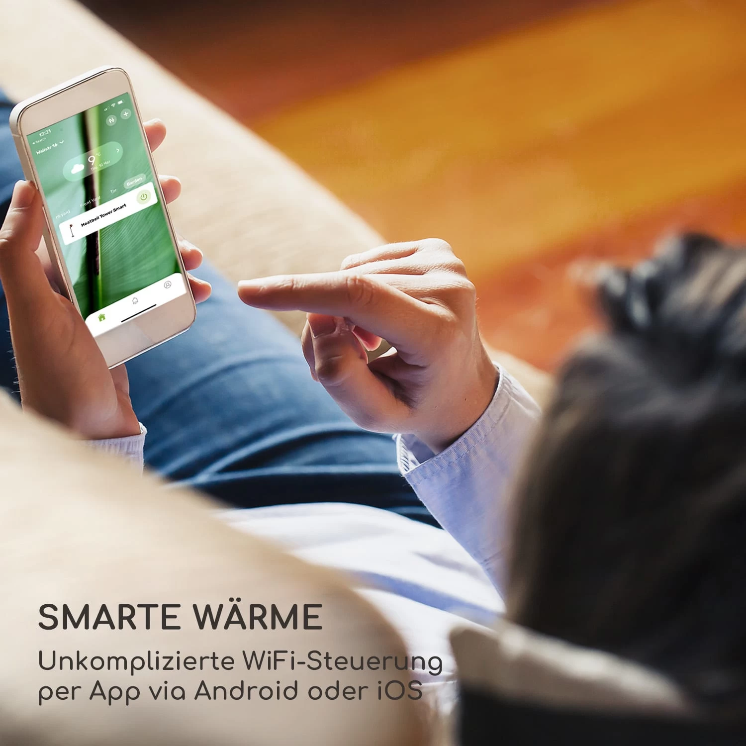 Heatbell Tower Smart Terrassen-Infrarotheizstrahler 2 Heatbell Tower Smart Terrassen-Infrarotheizstrahler – Bild 2