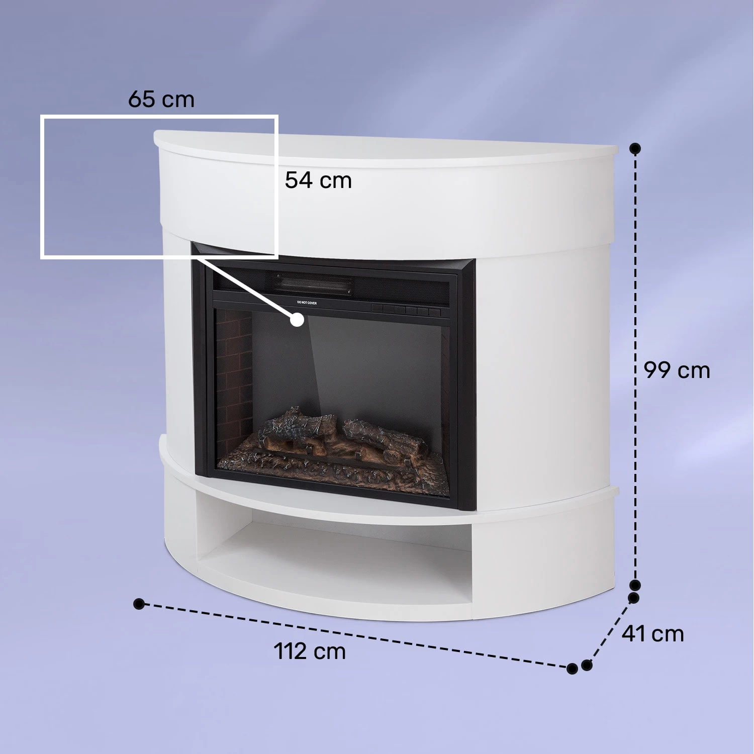 Loloru Elektrokamin Heizlüfter 900/1800W Wochentimer Fernbedienung 8 Loloru Elektrokamin Heizlüfter 900/1800W Wochentimer Fernbedienung – Bild 8