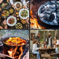 Guernsey Premium Dutch Oven 9.0 BBQ-Topf Gusseisen Voreingebrannt Größe L / 9 Qt 11 Guernsey Premium Dutch Oven 9.0 BBQ-Topf Gusseisen Voreingebrannt Größe L / 9 Qt -Küchengeräte Verkäufe 10038639 de 0005 usp