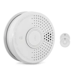 Rauchmelder DOF39 Kunststoff Warnsignal: 85 DB 9V Batteriebetrieben