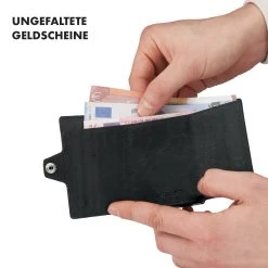 ZNAP Slim Wallet 12 Karten Münzfach 8 X 1,8 X 6 Cm (BxHxT) RFID-Schutz -Küchengeräte Verkäufe 10038791 de 0004 logo
