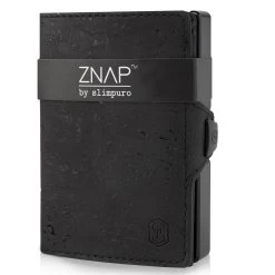ZNAP Slim Wallet 12 Karten Münzfach 8 X 1,8 X 6 Cm (BxHxT) RFID-Schutz