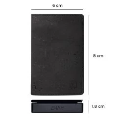 ZNAP Slim Wallet 12 Karten Münzfach 8 X 1,8 X 6 Cm (BxHxT) RFID-Schutz -Küchengeräte Verkäufe 10038791 yy 0008 dimensions