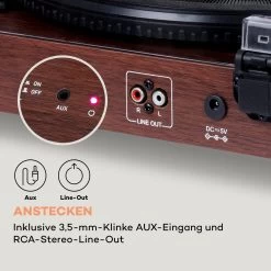 TT-Classic Light Plattenspieler Staubschutz Bluetooth 33/45/78 U/min -Küchengeräte Verkäufe 10038898 de 0007 logo