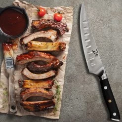 Alpha-Royal Japanese Serie 6" Ausbeinmesser Japanischer AUS10 Damaszener-Stahl -Küchengeräte Verkäufe 10038986 de 0003 logo