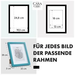 Clapton Bilderrahmen Rechteckig 24,8 X 19,3 Cm Fotos Passepartout Glas -Küchengeräte Verkäufe 10039389 de 0005 usp