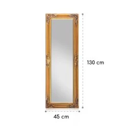 Ashford Standspiegel Massivholzrahmen Rechteckig 130 X 45 Cm -Küchengeräte Verkäufe 10039489 yy 0007 logo