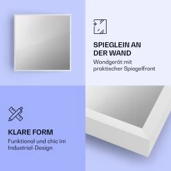 La Palma 500 Smart 2-in-1 Heizgerät Infrarot Konvektor 60x60cm 500W Spiegelfront 10 La Palma 500 Smart 2-in-1 Heizgerät Infrarot Konvektor 60x60cm 500W Spiegelfront -Küchengeräte Verkäufe 10039828 de 0003 logo