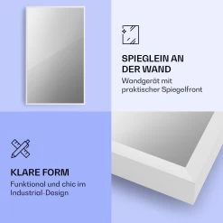 La Palma 1000 Smart 2-in-1 Heizgerät Infrarot Konvektor 120x60cm 1000W Spiegel -Küchengeräte Verkäufe 10039836 de 0003 logo