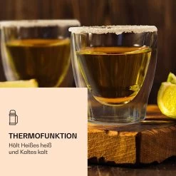 DUOS Doppelwandiges Glas 80 Ml Trinkglas Espresso Borosilikatglas 10 DUOS Doppelwandiges Glas 80 Ml Trinkglas Espresso Borosilikatglas -Küchengeräte Verkäufe 10039886 de 0004 logo