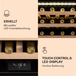 Vinsider 24 Built-In Uno Weinkühlschrank Einbaugerät 1 Zone 24 Flaschen Edelstahl 12 Vinsider 24 Built-In Uno Weinkühlschrank Einbaugerät 1 Zone 24 Flaschen Edelstahl -Küchengeräte Verkäufe 10039913 de 0005 logo